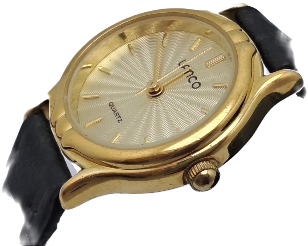 Pre-owned Ladies lanco L165-1277 Quartz Watch -Working -Boxed