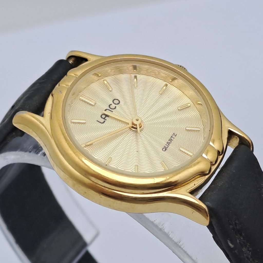 Pre-owned Ladies lanco L165-1277 Quartz Watch -Working -Boxed