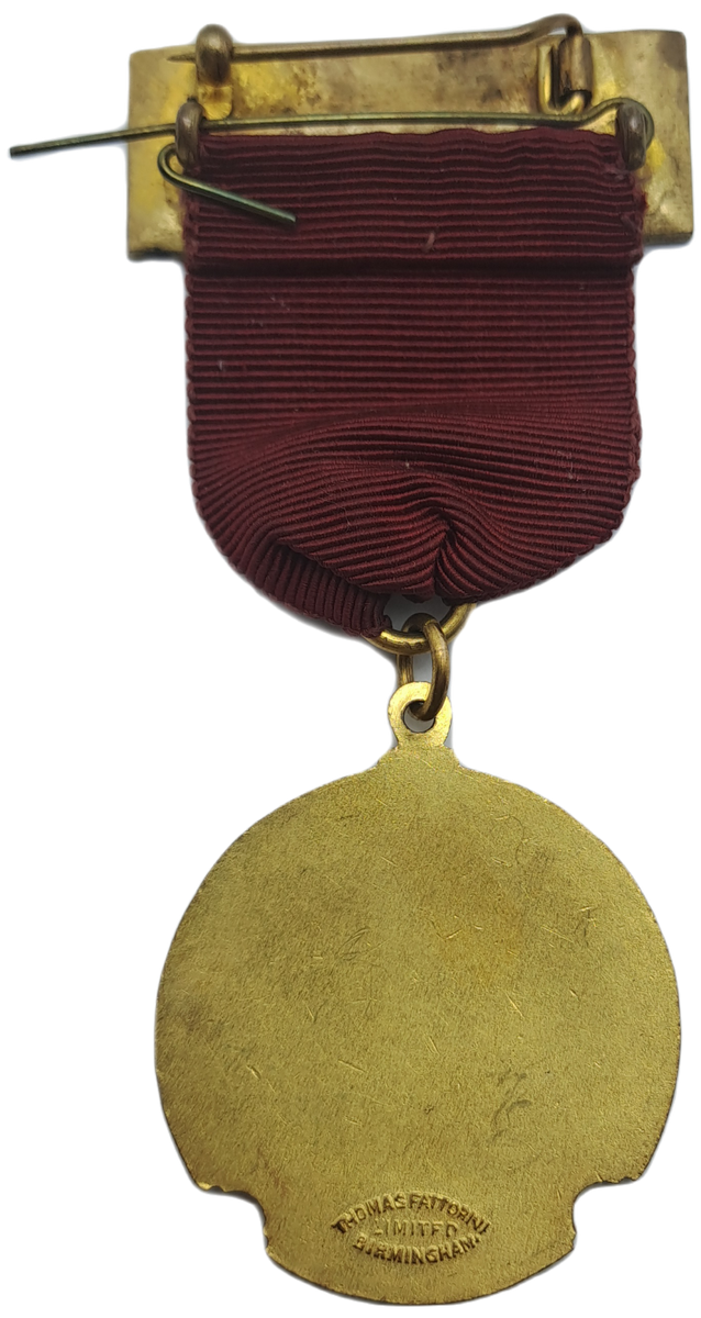 1930 Fourth Worlds Poultry Congress London Medal - Made by Thomas Fattorini Ltd. Birmingham  England