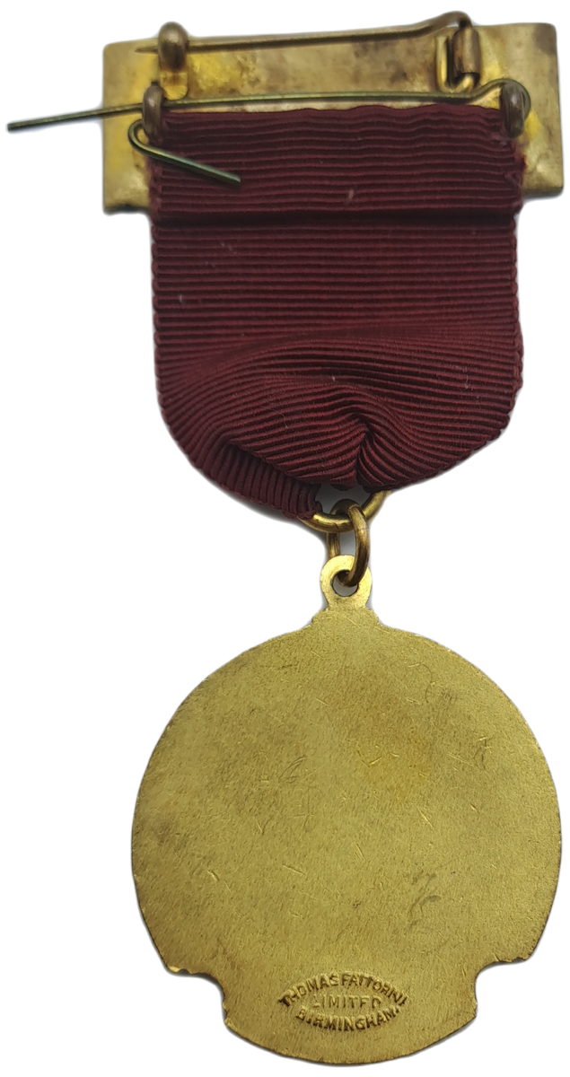 1930 Fourth Worlds Poultry Congress London Medal - Made by Thomas Fattorini Ltd. Birmingham  England