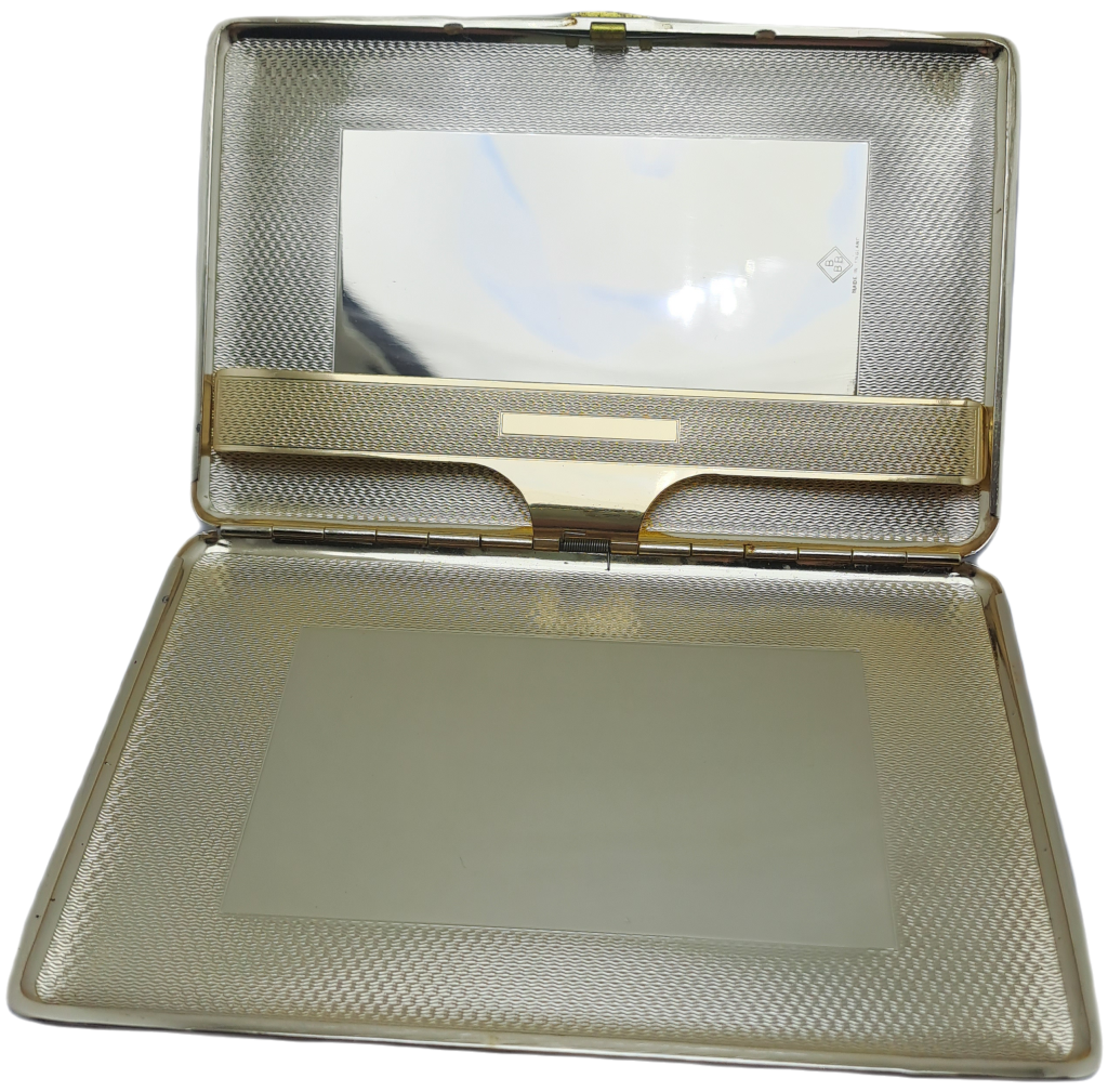 Vintage BBB Cigarette Case made in England - initials P.B on it