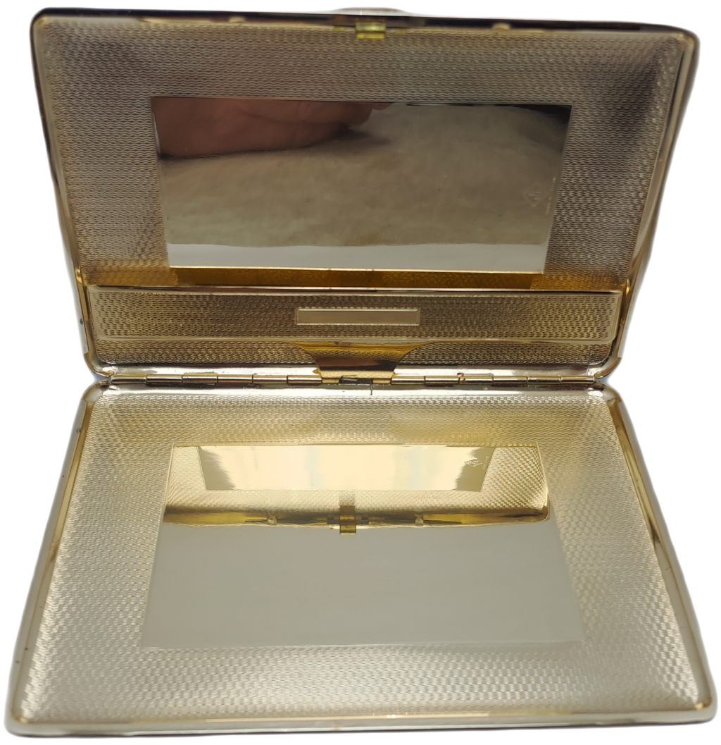 Vintage BBB Cigarette Case made in England - initials P.B on it