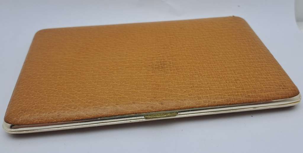 Vintage BBB Cigarette Case made in England - initials P.B on it