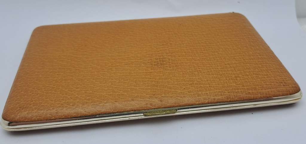 Vintage BBB Cigarette Case made in England - initials P.B on it