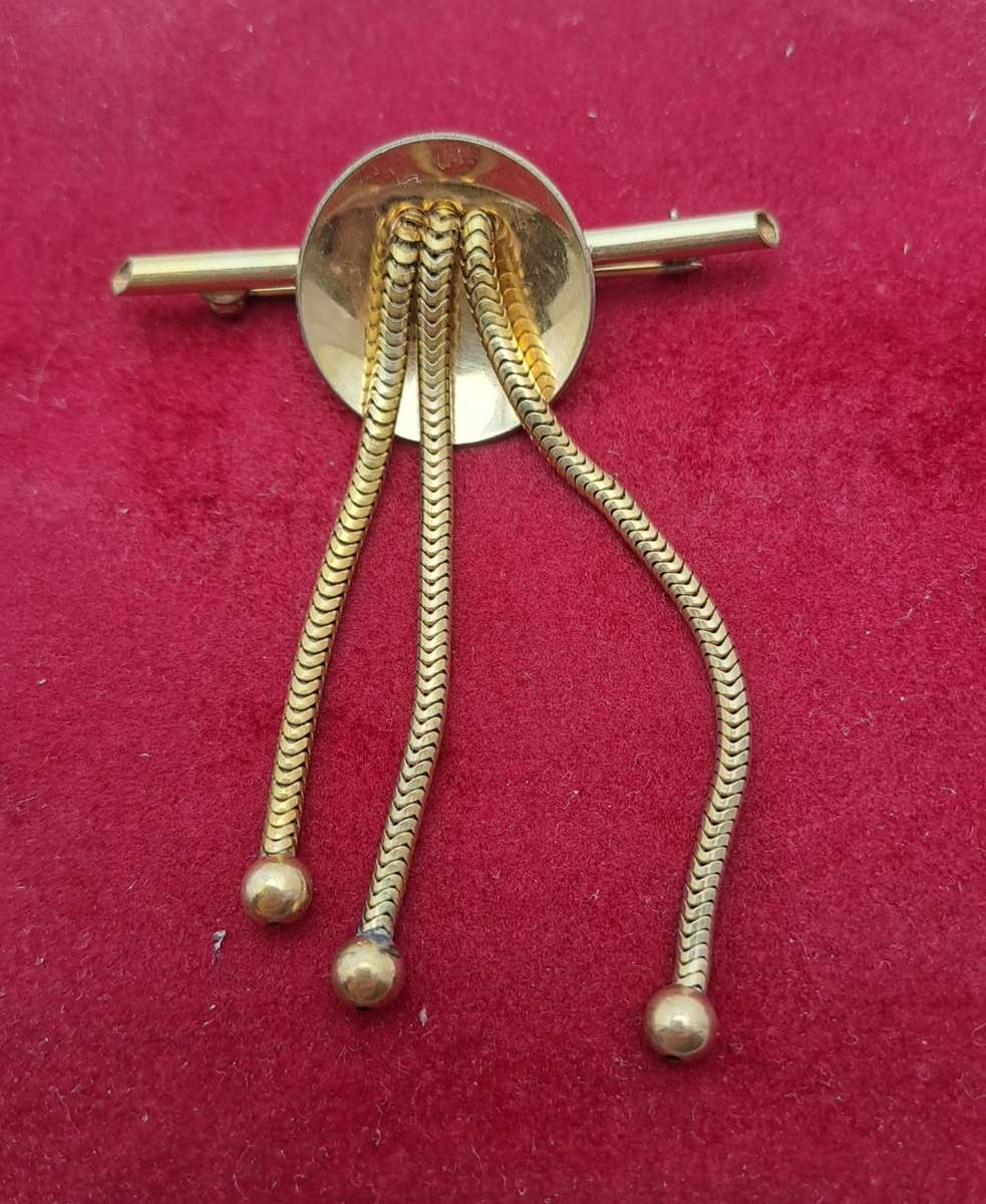 Vintage Forstner Signed 1/20 12kt Gold Filled Pin Brooch