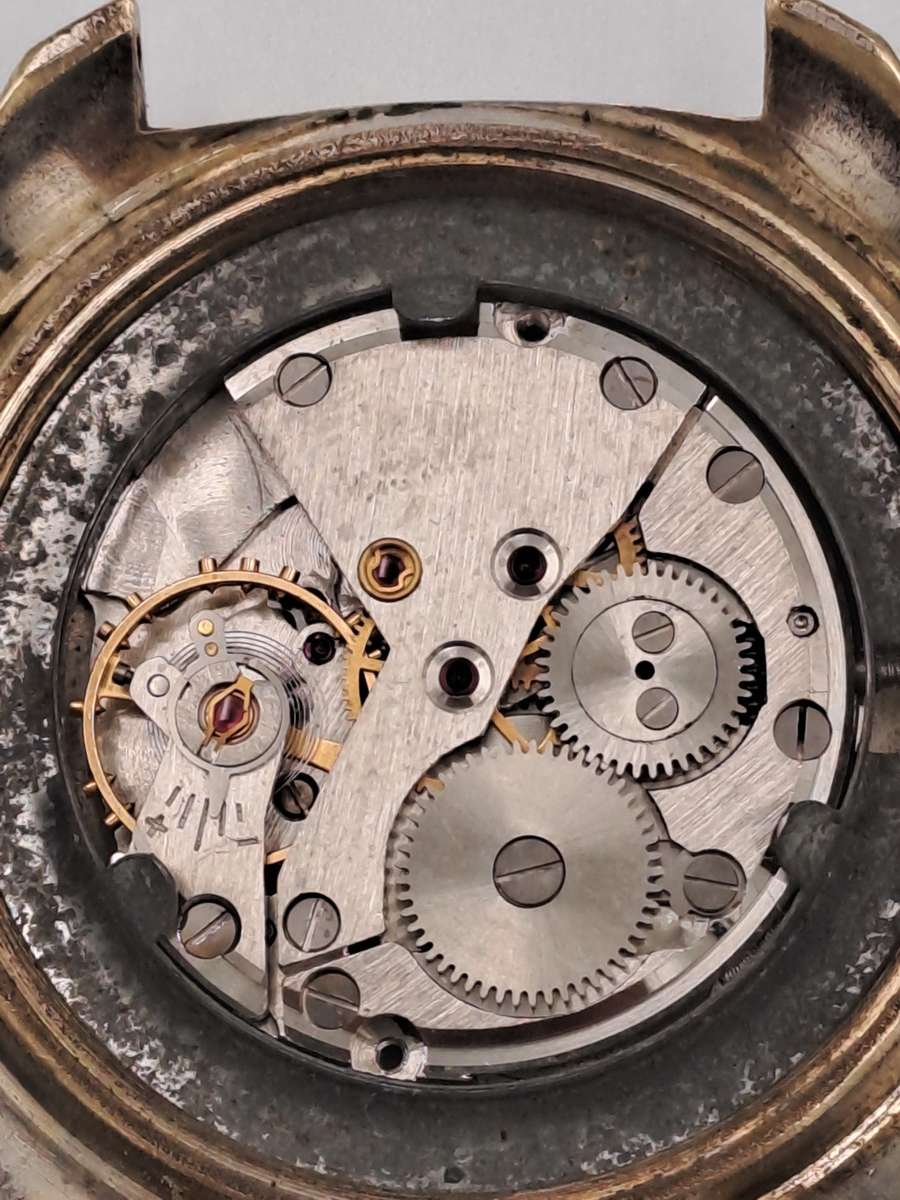 Vintage Swiss Jewelette Hornet Mens Mechanical Watch -17 Jewels -NOT WORKING