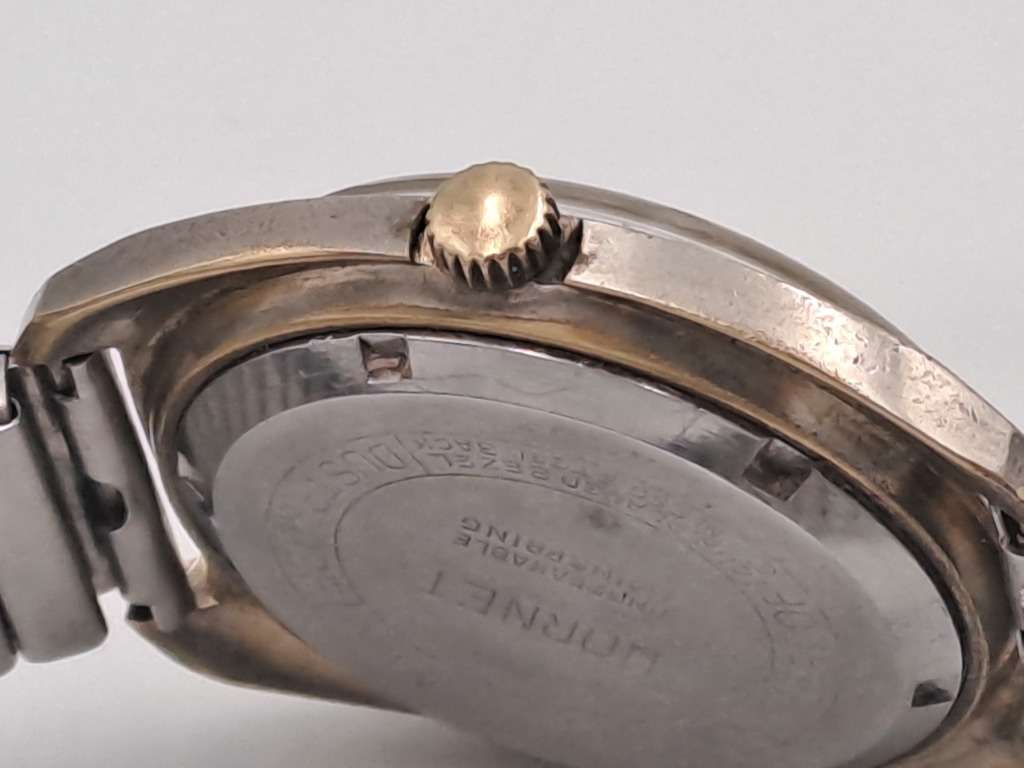 Vintage Swiss Jewelette Hornet Mens Mechanical Watch -17 Jewels -NOT WORKING