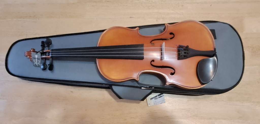Sandner SV-2 4/4 full size violin in case - made in Germany