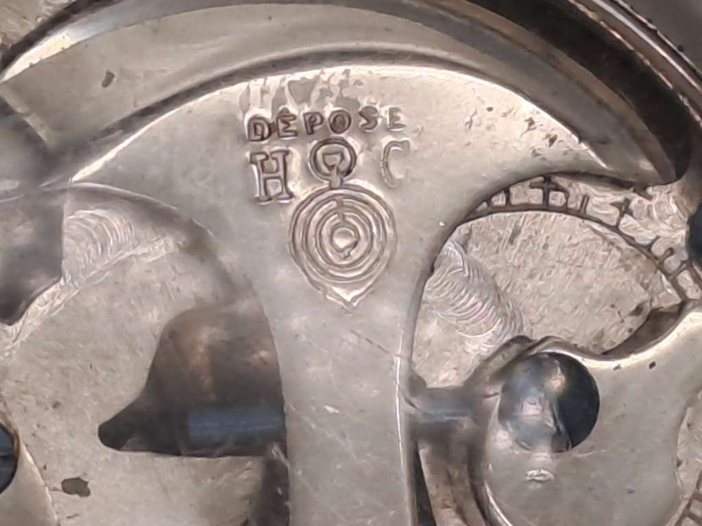 Antique Depose stop watch- Count Steps  Open Face (Stopwatch not working )