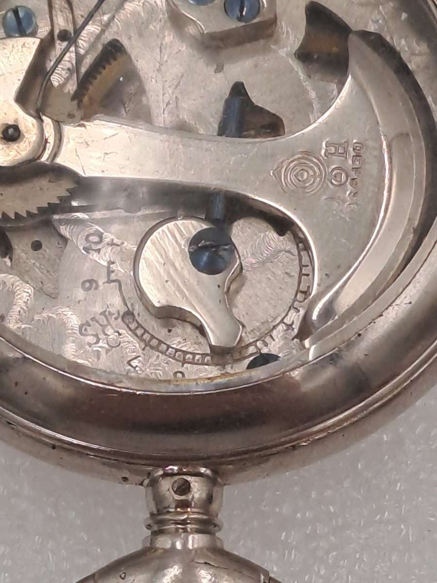 Antique Depose stop watch- Count Steps  Open Face (Stopwatch not working )