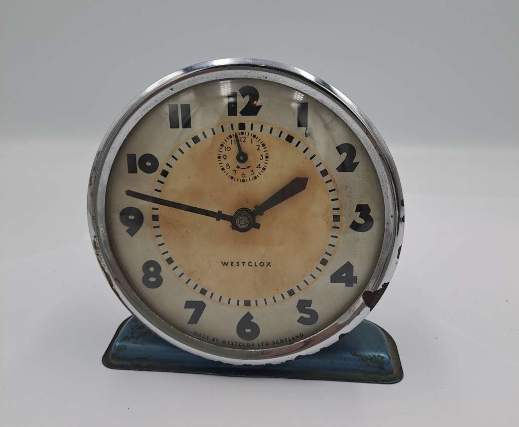 Vintage Westclox Alarm Clock made in the USA - Not working