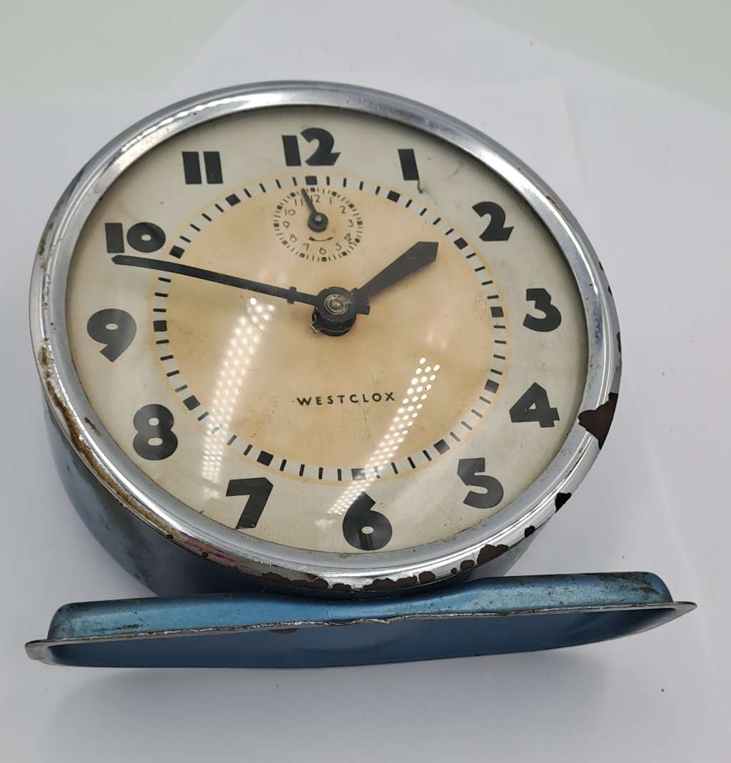 Vintage Westclox Alarm Clock made in the USA - Not working
