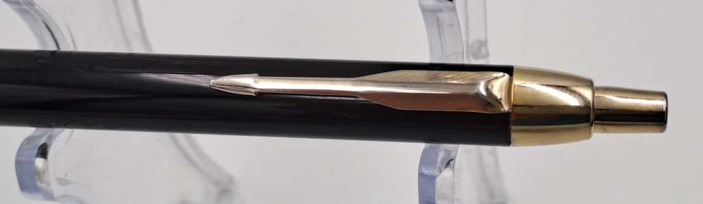 Vintage Black and Gold Parker Ballpoint Pen - Ink still Ok