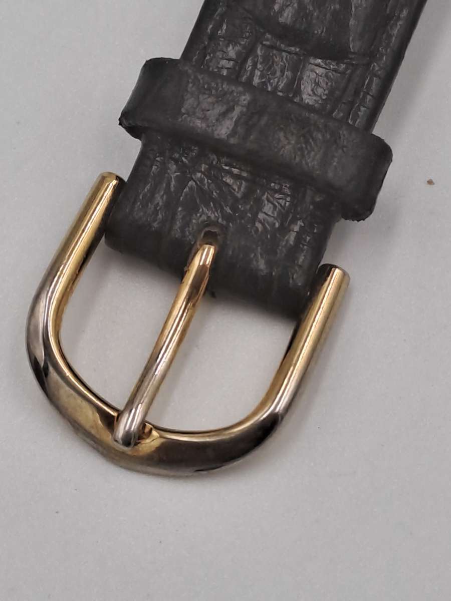 Pre-Owned  Swiss Raymond Weil Geneve 18ct Gold Electroplated Quartz watch- Working