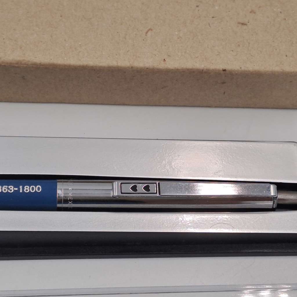Vintage Delux power point Papermate pen still in case and Box -Branded - Made in Mexico-ink is dry.