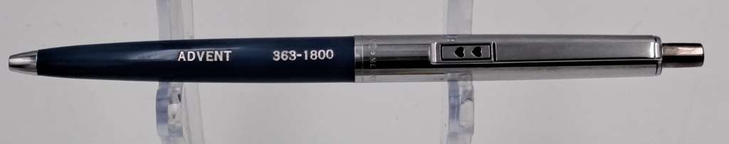 Vintage Delux power point Papermate pen still in case and Box -Branded - Made in Mexico-ink is dry.