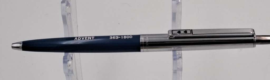 Vintage Delux power point Papermate pen still in case and Box -Branded - Made in Mexico-ink is dry.