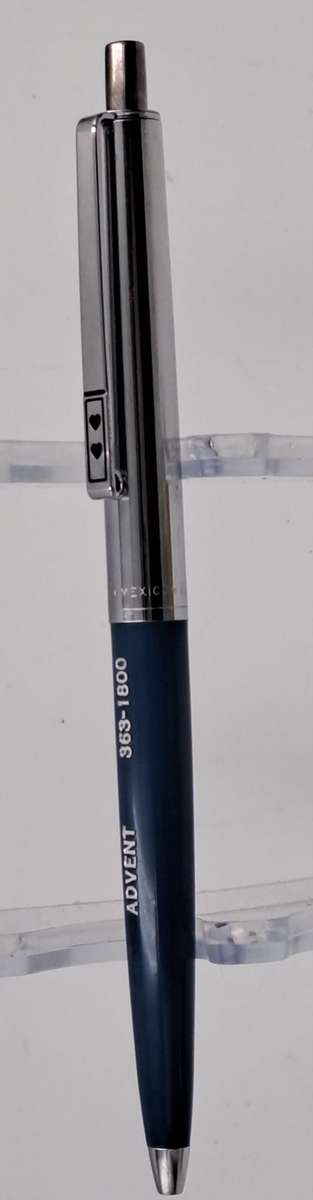 Vintage Delux power point Papermate pen still in case and Box -Branded - Made in Mexico-ink is dry.