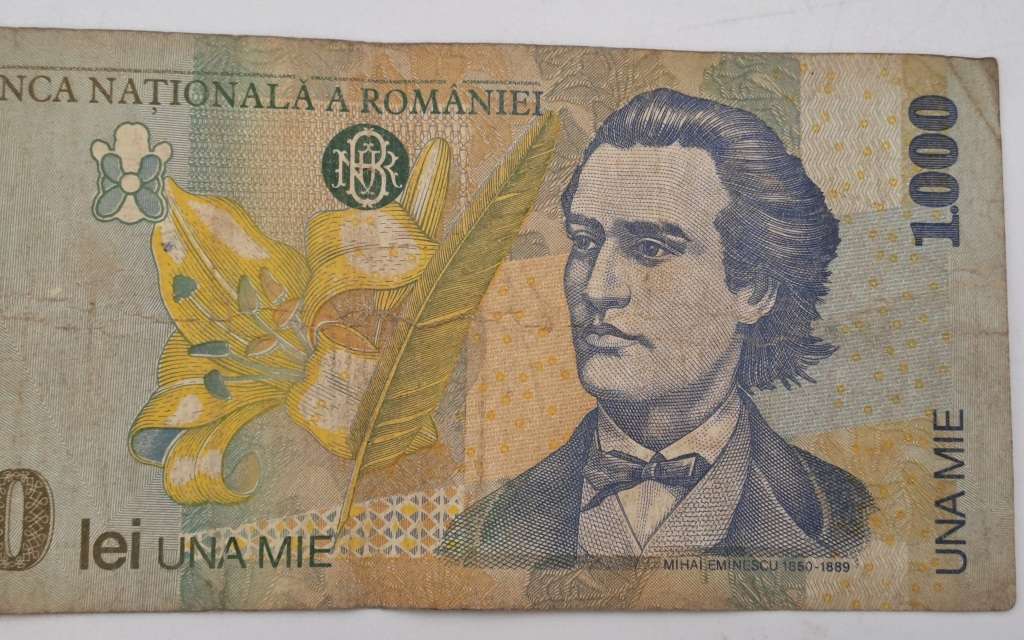 1998 Romania 1000 Lei Banknote