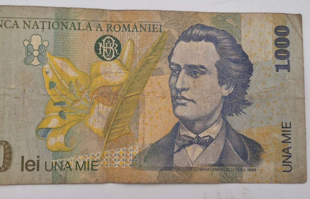 1998 Romania 1000 Lei Banknote