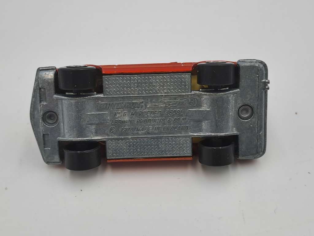 1973 Matchbox superfast No 6 Mercedes 350 SL by Lesney England