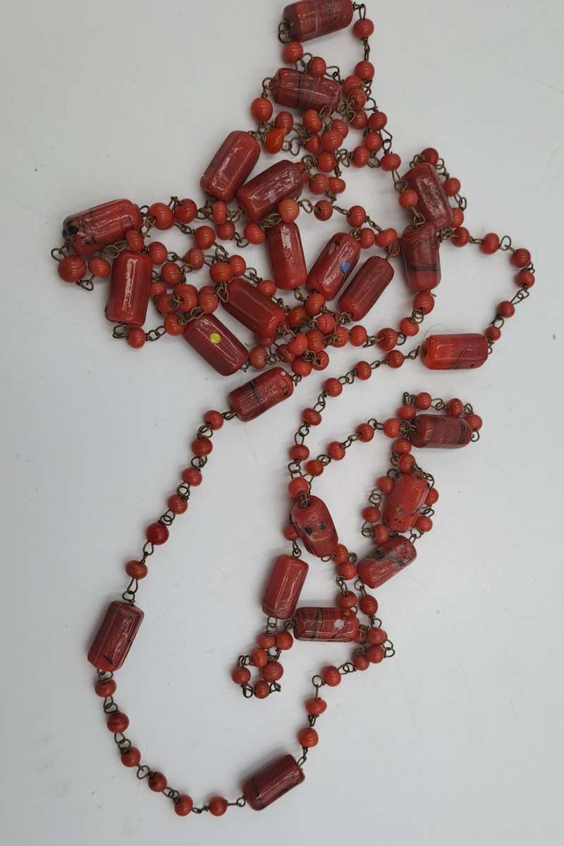 134cm Pre-Owned Coral Bead Necklace