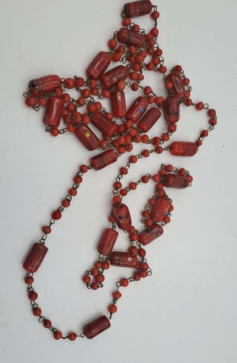 134cm Pre-Owned Coral Bead Necklace