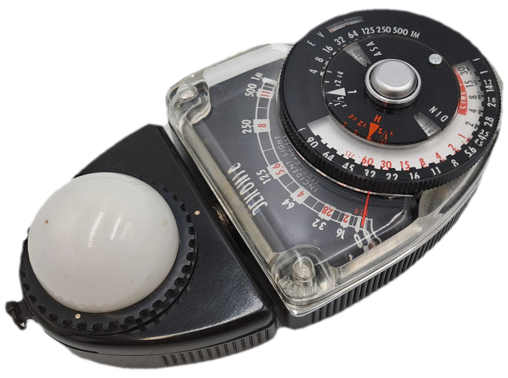 Vintage Sekonic Studio de Lux Photography Exposure meter in Pouch Model L28c2-Working