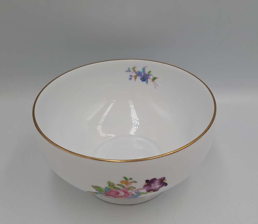 Vintage "Dresden Rose" Large Sugar Bowl by Spode Copeland's China England 70x130mm