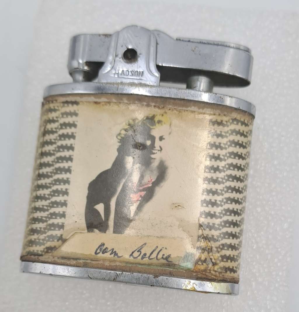 Vintage 1950'2 Hadson Lighter - with Pin-Ups on Both sides - By M.H.MFG.Co-need restoration