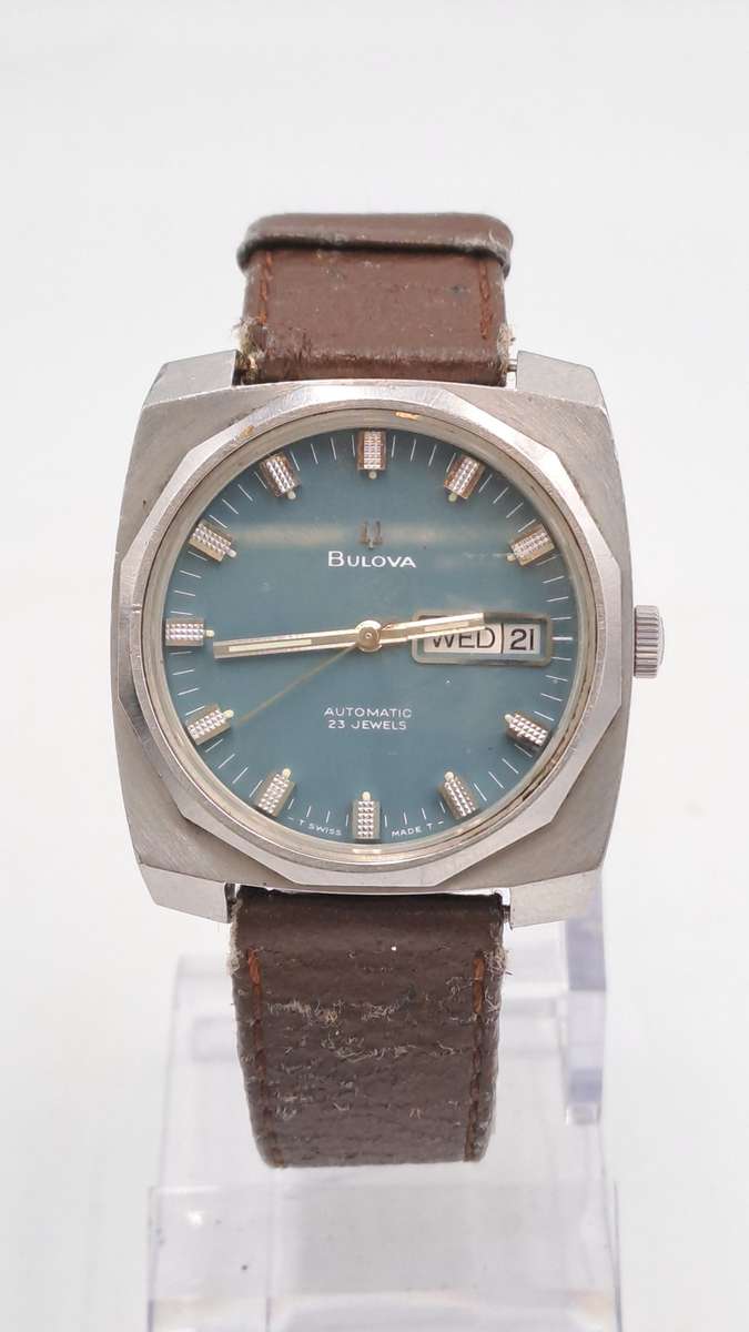 Vintage Mens BULOVA Automatic Watch 23 Jewels  -Working