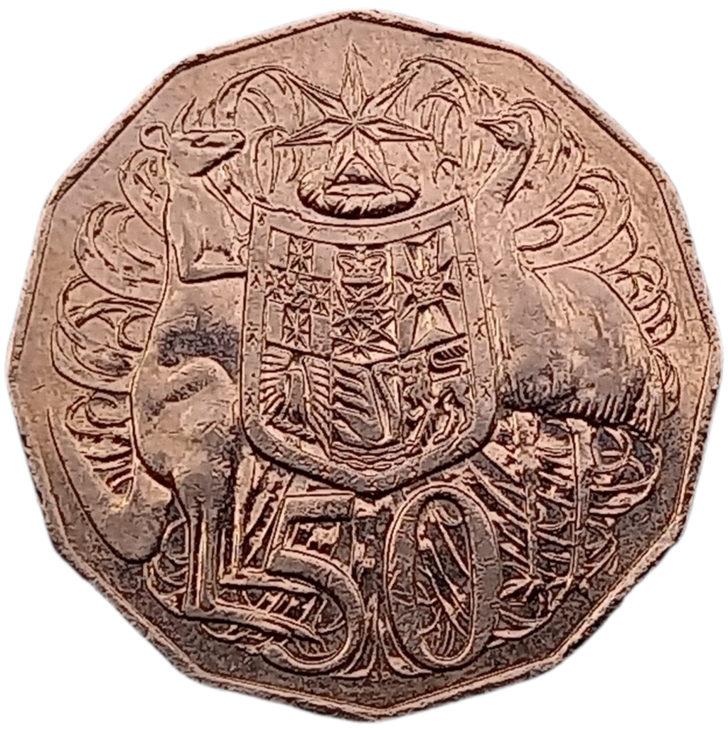 2006 Australia 50 Cents - Elizabeth II 4th Portrait