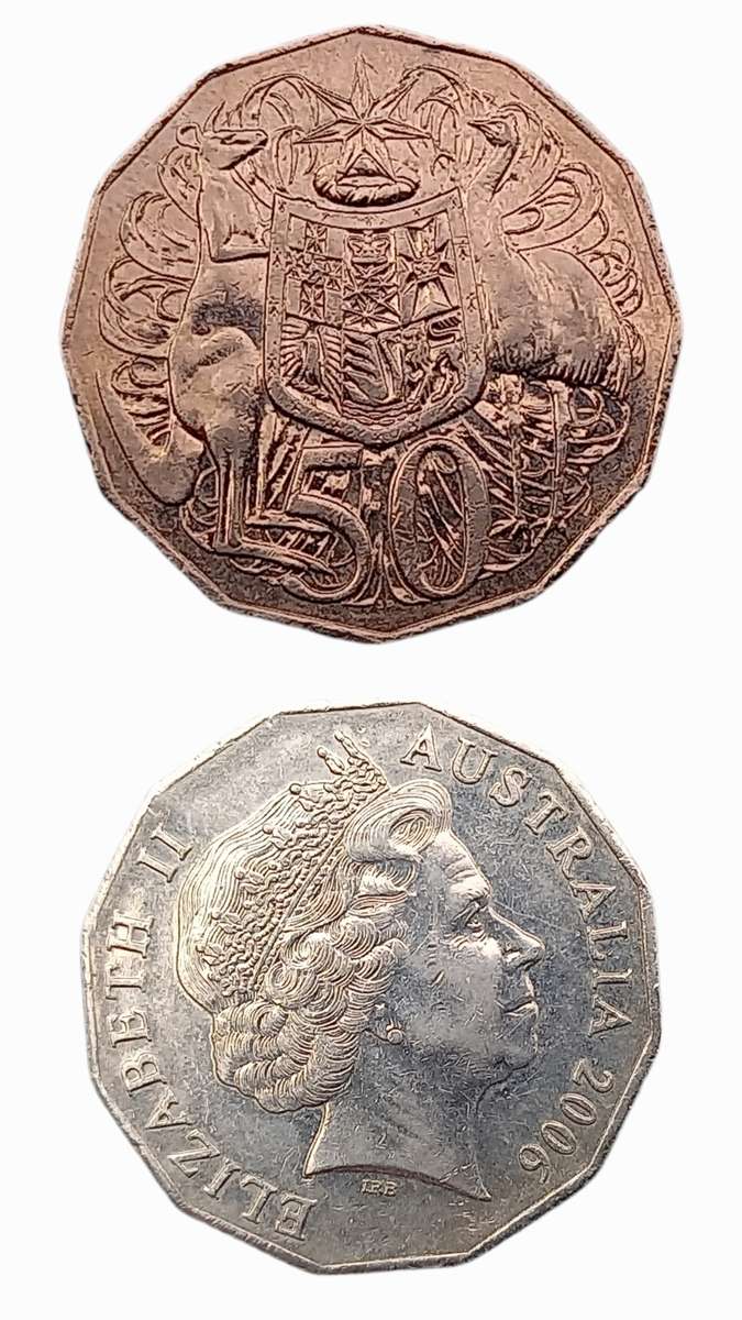 2006 Australia 50 Cents - Elizabeth II 4th Portrait