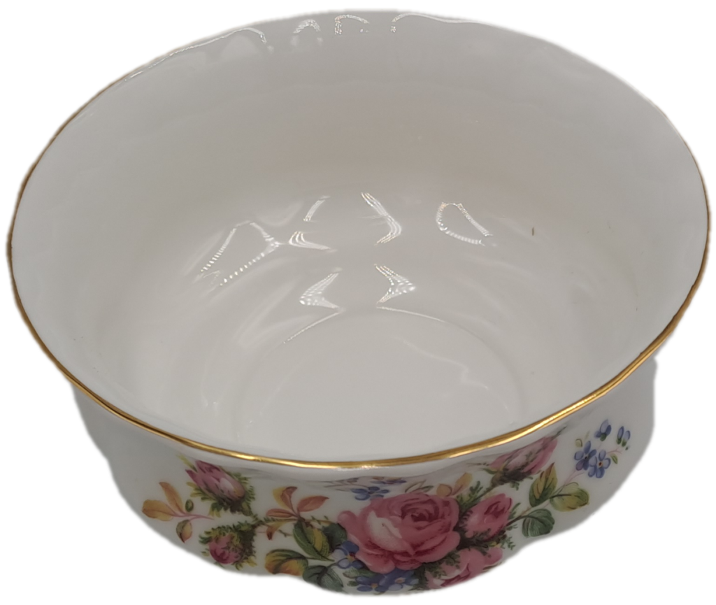 Vintage Royal Albert MOSS ROSE Tea Sugar Bowl- Bone China - England-