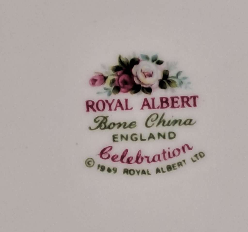 Vintage Royal Albert CELEBRATION Tea Side Plate - 4 Available Bid is for One