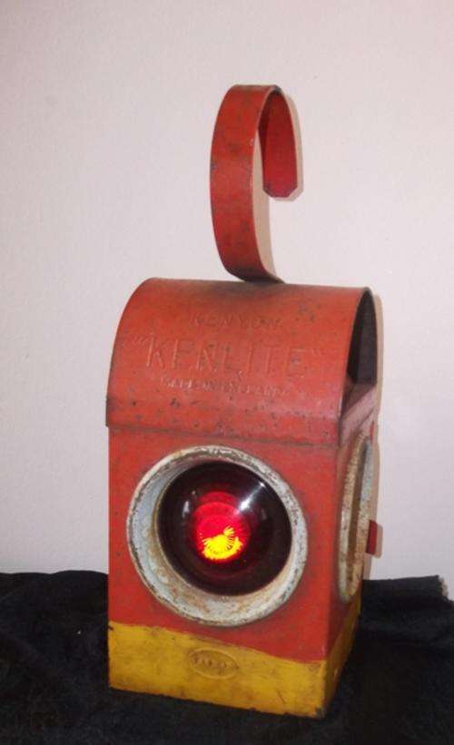 A Antique - Kenyon Kenlite made in England Railway Shunter's Light - see More