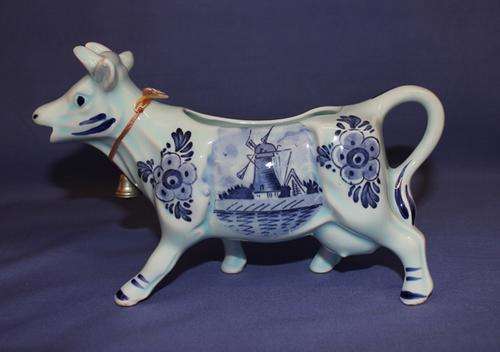 CRAZY R1 START!!! a Delf Holland  (Hand painted ) Cow (small nic on ear )   -190x120x60mm-  See more