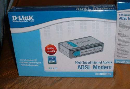 D-Link DSL-200  high speed ADSL Modem