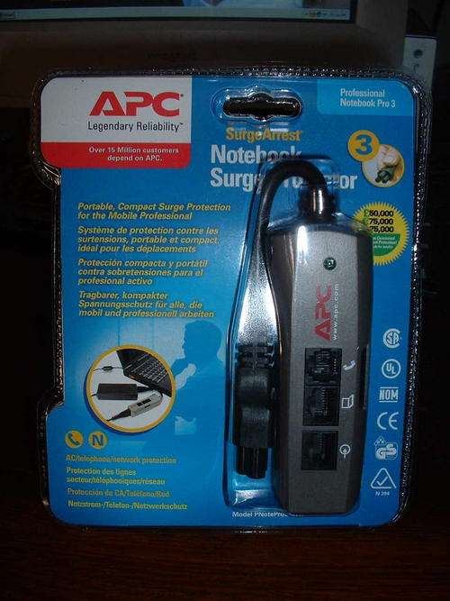 APC Notebook/laptop  surge protector (see description)