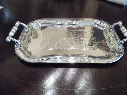 Beautiful chrome tray