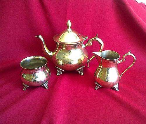 Lovely brass  tea set