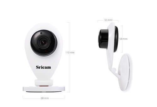 Sricam SP009 720P H.264 WiFi 1.0MP Security IP Cam