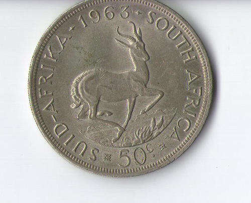 RSA 1963 Silver Crown 50c