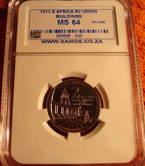 2013 R2 100 Year Anniversary of the Union Building SANGS MS64