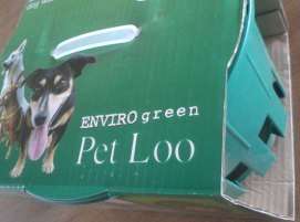 ENVIRO GREEN PET LOO - Earth friendly enzymes do the bio-degrading. Good with organic gardening.