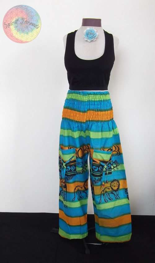 Funky Rasta Gypsey Pants