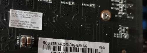 ROG STRIX RX570 O4G Powered Gaming Desktop PC *ReListing*