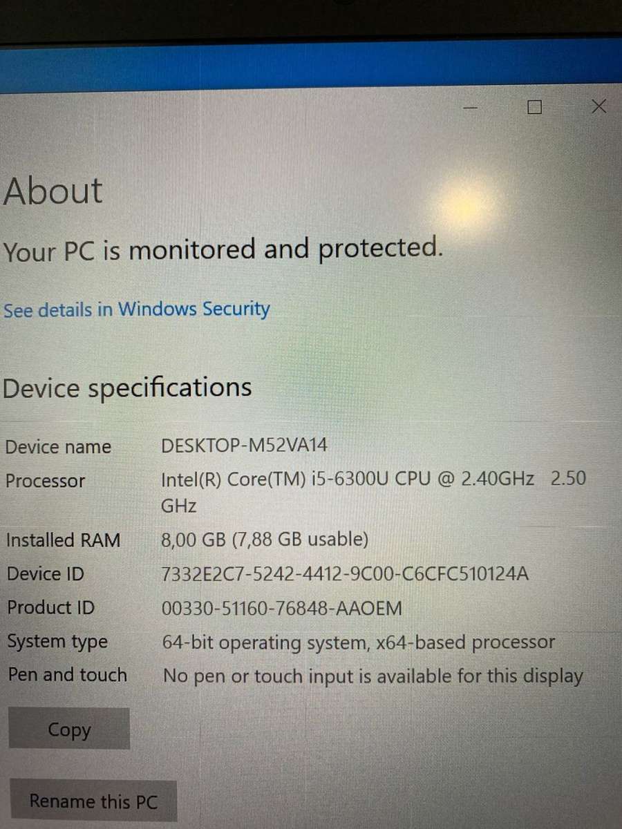 LENOVO T470 CORE I5 6TH GENERATION LAPTOP