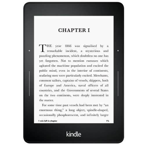 KINDLE - VOYAGE MODEL - 2015 - 3G WiFi - BLACK - LIKE NEW