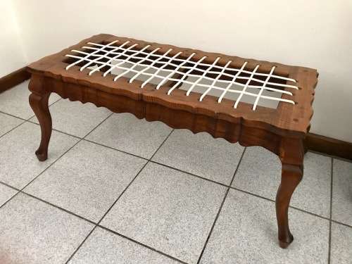WOOD RIEMPIE CABRIOLÉ BENCH - AFRICANA / BAROQUE
